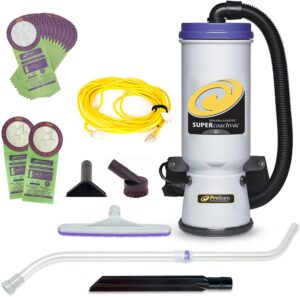 ProTeam Super CoachVac Commercial Backpack Vacuum Cleaner 