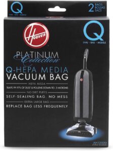 Hoover Platinum Type-Q HEPA Filter Vacuum Cleaner Bag