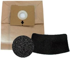 Bissell 5 Bag & Filter Kit for 4122 Zing Bagged Canister