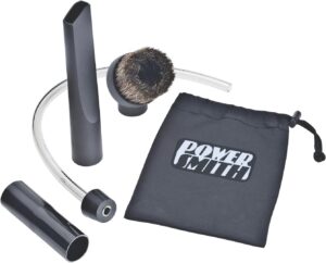PowerSmith PAAC302 Ash Vacuum Deep Cleaning Kit with Crevice Tool, Brush Nozzle